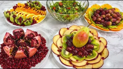 آموزش تزیین میوه برای جشن و مهمانی ها
