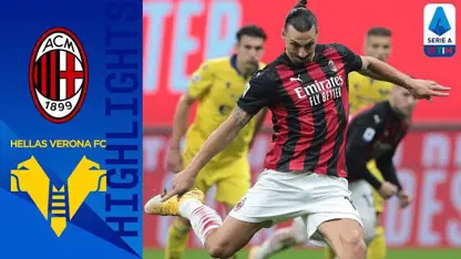 خلاصه بازی میلان 2-2 هلاس ورونا در لیگ سری آ ایتالیا 2020/21