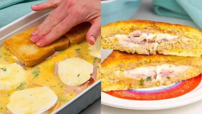طرز تهیه نان تست فریتاتا یک غذای خوشمزه