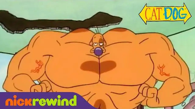 این داستان dog gets buff
