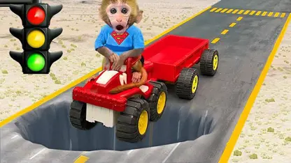 برنامه کودک بچه میمون - پیست ماشین می راند در یک نگاه