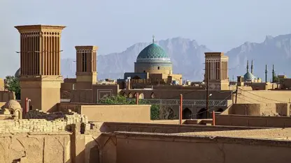 کلیپ گردشگری - جاهای دیدنی شهر تاریخی یزد، ایران