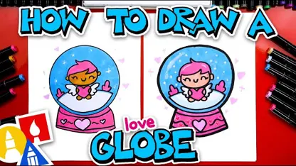 آموزش نقاشی به کودکان - عشق برای ولنتاین با رنگ امیزی