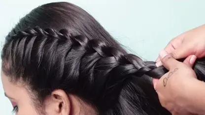 اموزش ویدیویی مدل موهای ساده برای عروسی