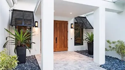 15 ایده زیبا برای طراحی ورودی منزل