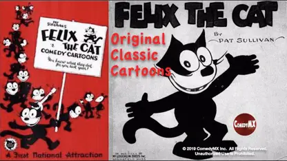 کارتون زیبا و قدیمی Felix The Cat Compilation