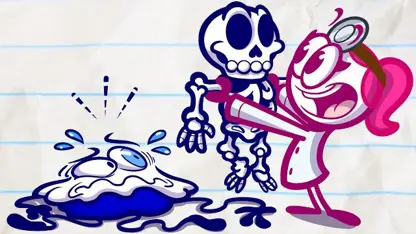 کارتون مداد این داستان - از دست دادن استخوانها