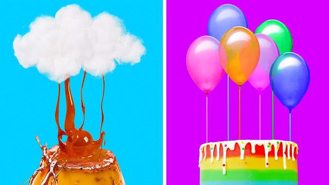 24 ایده تزیین دسر و شیرینی در چند دقیقه