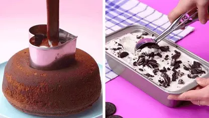 ایده های آسان طرز تهیه کیک شکلاتی برای مهمانی