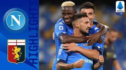خلاصه بازی ناپولی 6-0 جنوا در هفته 2 سری آ ایتالیا 2020/21