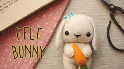 ترفند ساخت عروسک نمدی خرگوش در یک نگاه