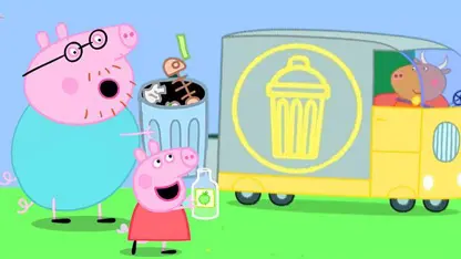 کارتون پپا پیگ این داستان - زباله کامیون
