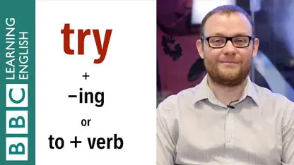 آموزش گرامر زبان انگلیسی: try + -ing or to + verb
