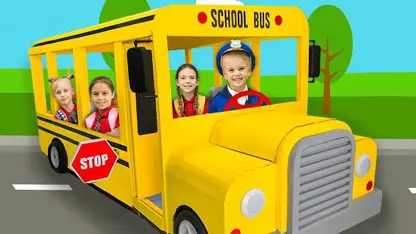 ولاد و نیکیتا این داستان - سوار اتوبوس مدرسه می شود