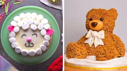 اموزش ویدیویی 23 ایده و ترفند زیبا برای تزیین کیک های تولد