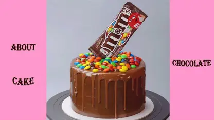 ایده های تزیین کیک شکلاتی m&m در یک نگاه