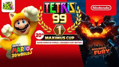 تریلر گیم پلی بازی tetris® 99 - 20th maximus cup در نینتندو سوئیچ