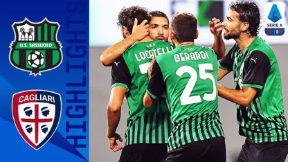 خلاصه بازی ساسولو 1-1 کالیاری در هفته 1 سری آ ایتالیا 2020/21