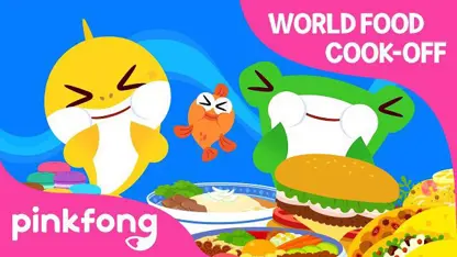 کارتون پینک فونگ با داستان - آشپزی و غذاهای جهانی