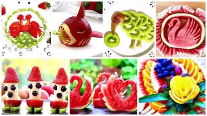 10 تزیین جالب و سرگرم کننده برای کودکان مخصوص میوه ها