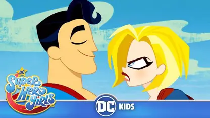 کارتون دختران ابر قهرمان با داستان - سوپرمن در مقابل سوپر دختر!