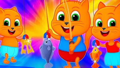 گربه این داستان ماهی روی آهنربا