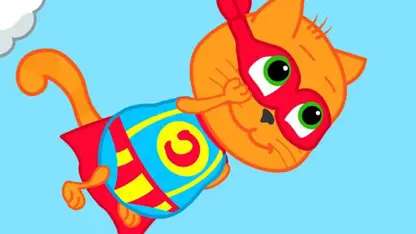 کارتون خانواده گربه با داستان - گربه های سوپر هیرو