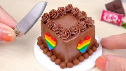 ترفند آشپزی مینیاتوری کیک - بهترین ایده های تزئین کیک