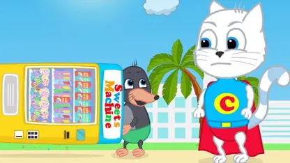کارتون خانواده گربه با داستان - سوپر هیرو دزد را می گیرد