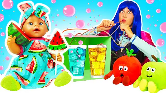 داستان آبمیوه برای عروسک