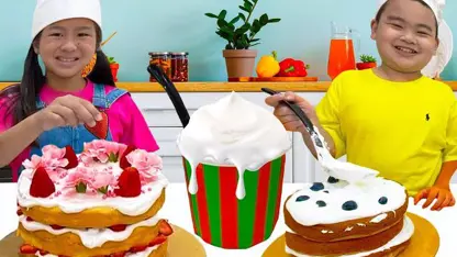سرگرمی های کودکانه این داستان - پختن کیک