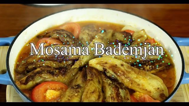 خوراک مسمای بادمجان یک غذای خوشمزه ایرانی