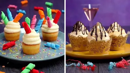 31 ایده شگفت انگیز برای تزیین کاپ کیک خانگی