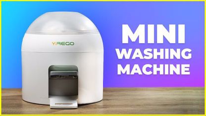 معرفی کامل ماشین لباسشویی yirego ،کم مصرف و قابل حمل