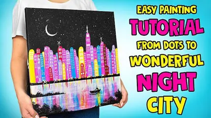 آموزش نقاشی آسان از نقطه تا شهر در یک ویدیو