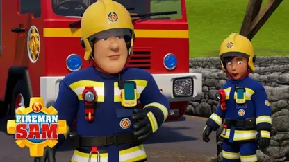 کارتون سام آتش نشان - سم و الی هم نجات دهنده!