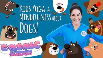 حرکات یوگا برای کودکان "سگ ها" در چند دقیقه🐶