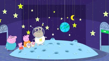 کارتون پپاپیگ این داستان - سفر به ماه 🌕