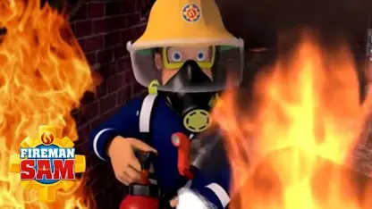 کارتون سام آتش نشان این داستان - مشتری در شعله ها