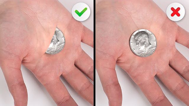 10 روش شعبده بازی جالب با سکه و پول 💰