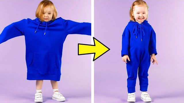 یادگیری 24 روش جالب برای لباس‌های کودک فقط در چند دقیقه