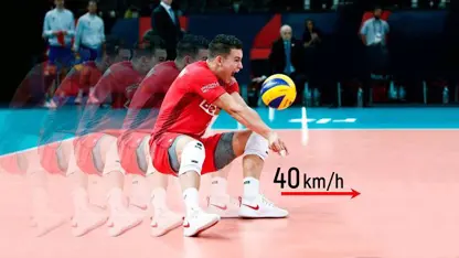صحنه هایی از جنیا گربنیکوف سریعترین بازیکن والیبال جهان