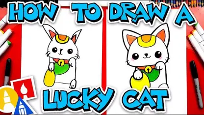 آموزش نقاشی کودکان "گربه ناز و با نمک" در چند دقیقه
