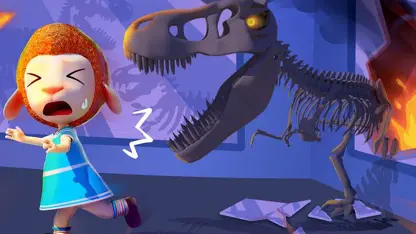 کارتون دالی و دوستان این داستان - دایناسور ناگهان زنده شد