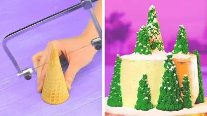خلاقانه تزیین کیک خانگی در یک نگاه