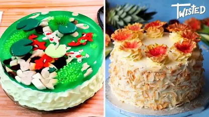 طرز تهیه کیک های رنگی و خوشمزه در یک نگاه
