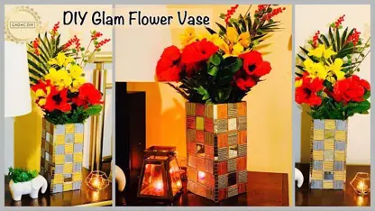 ایده های زیبا برای ساخت گلدان در منزل فقط در چند دقیقه
