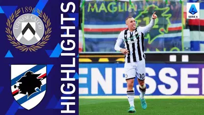 خلاصه بازی اودینزه 2-1 سمپدوریا در لیگ سری آ ایتالیا 2021/22
