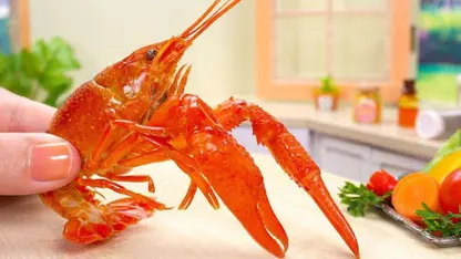 ترفند آشپزی مینیاتوری - غذاهای دریایی در قابلمه