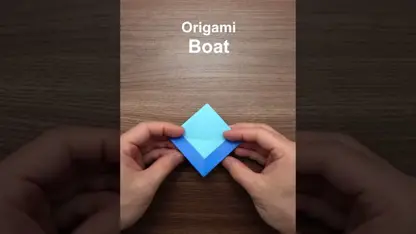 آموزش اوریگامی - یک قایق اوریگامی در یک نگاه